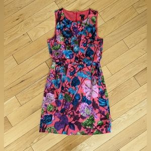 J Crew floral dress
